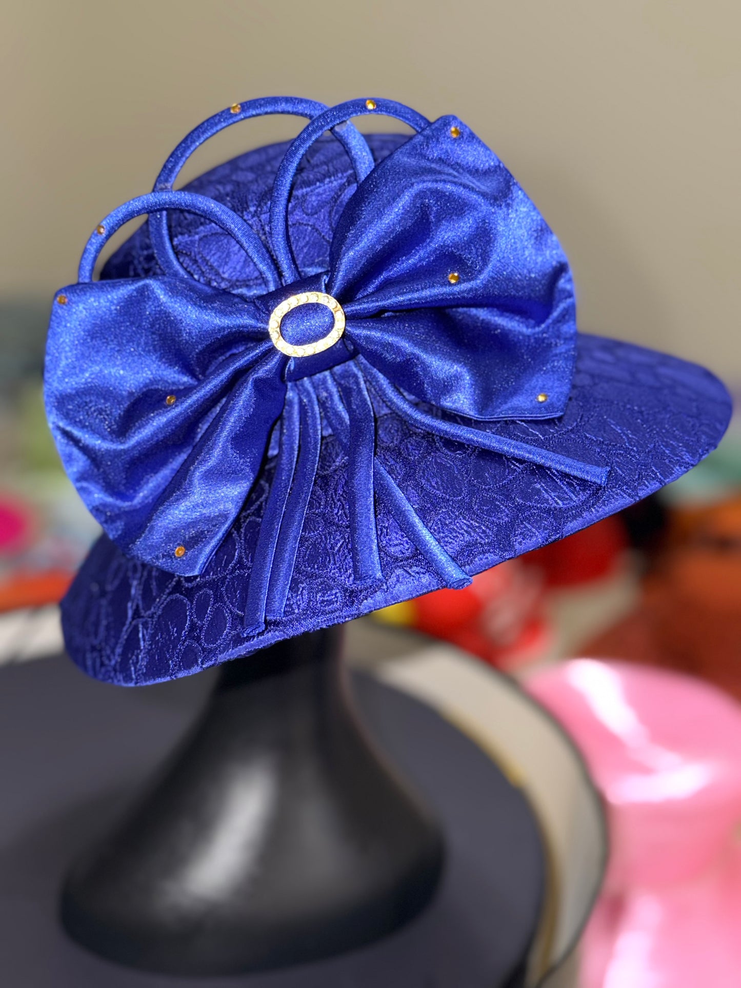 Blue passion hat