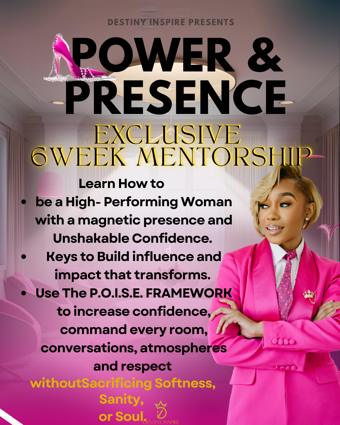 POWER & PRESENCE 6 Week Confidence Mentorship_ EXCLUSIVE Link !!!