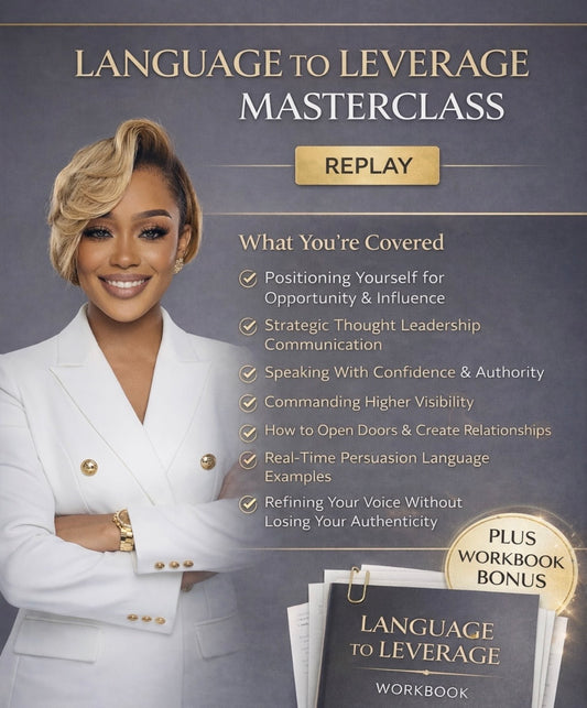 Language to Leverage Masterclass + Playbook