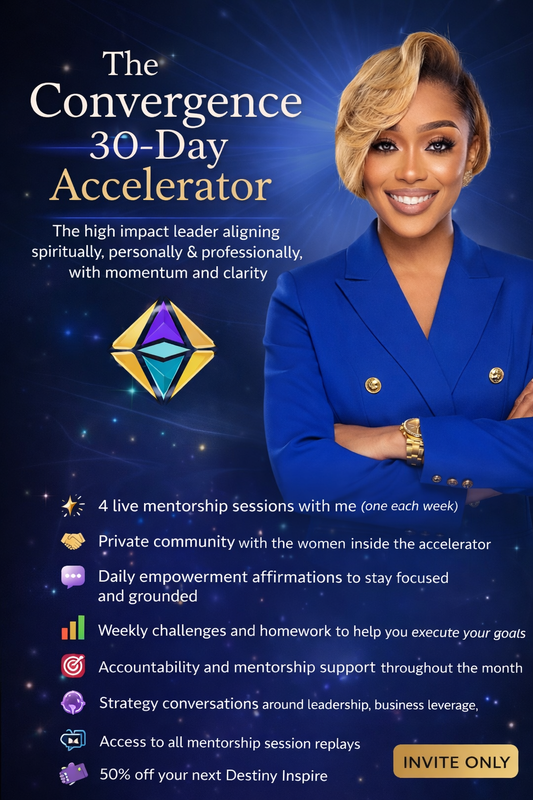 THE CONVERGENCE 30-DAY ACCELERATOR