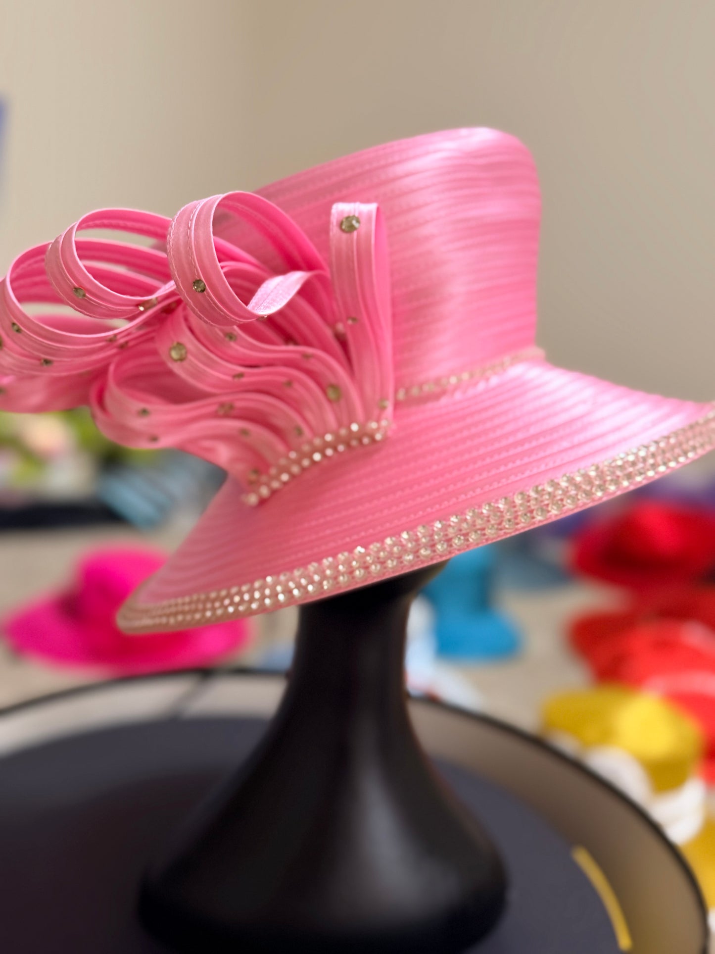 Pink Diamonds Hat