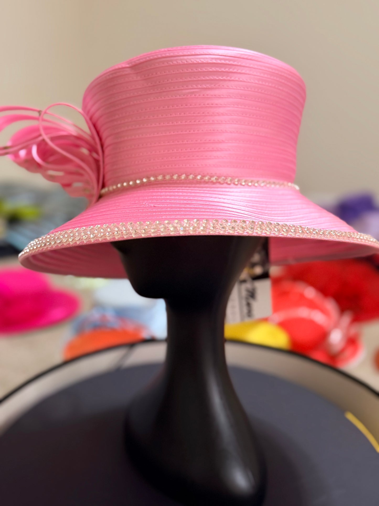Pink Diamonds Hat