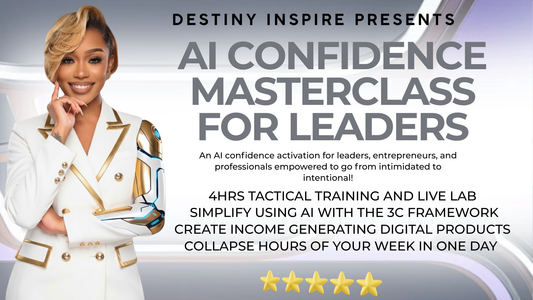 *NEW RELEASE* AI CONFIDENCE MASTERCLASS FOR LEADERS